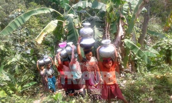 Sabroom Harbatali ADC Village reels under severe drinking water crisis Sabroom Harbatali ADC Village reels under severe drinking water crisis